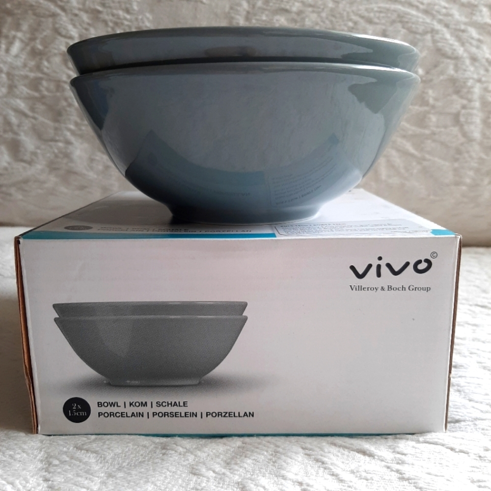 Villeroy & Boch Two Porcelain Bowls